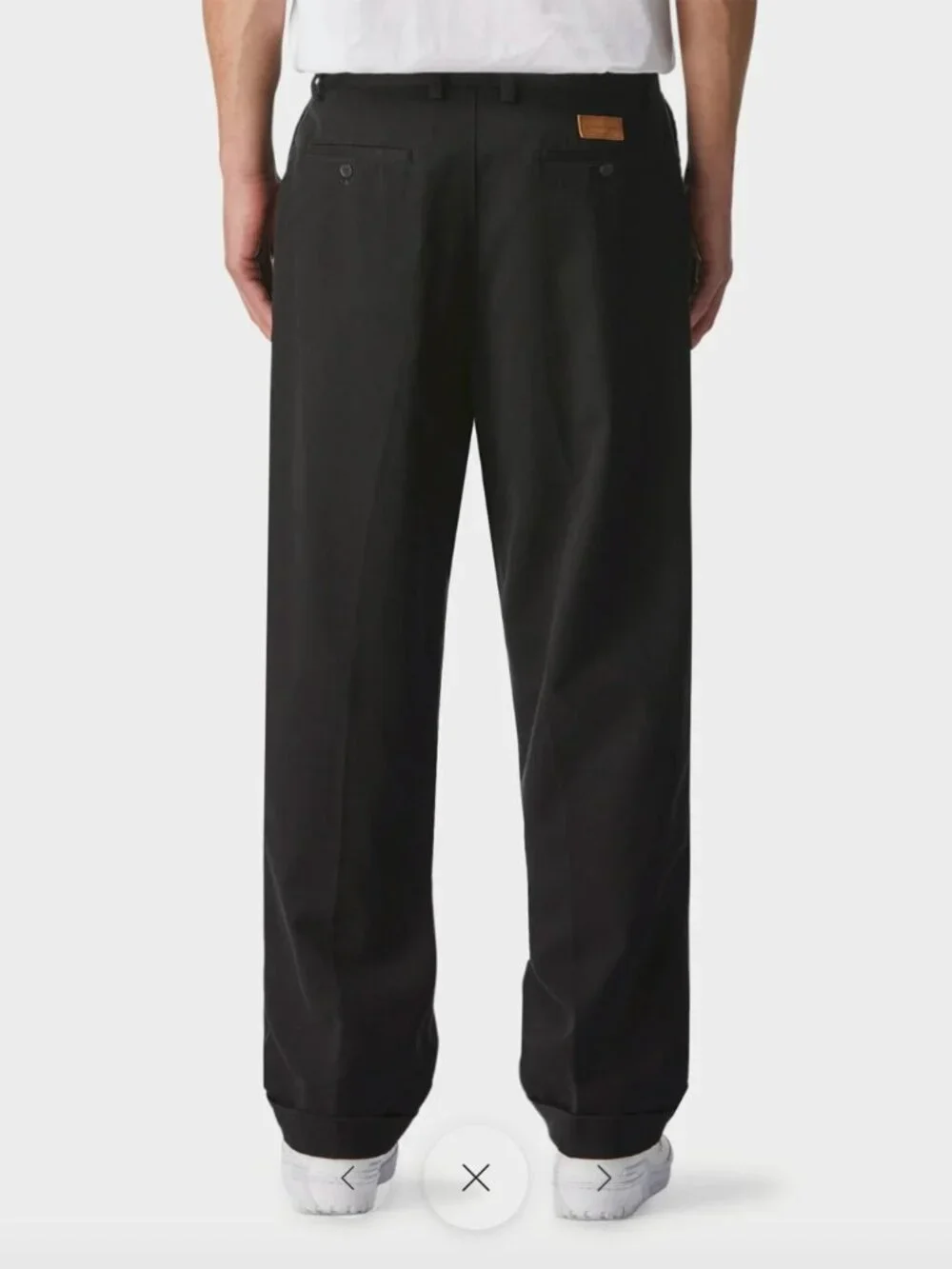 Casual Corduroy Pants for Men in Brown